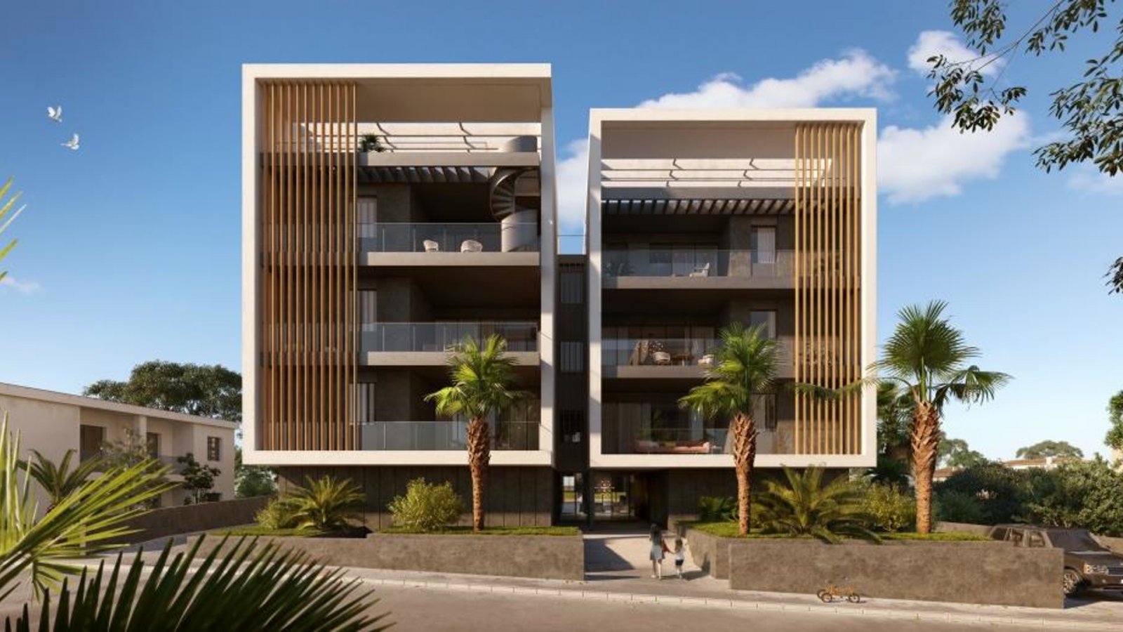 Vier-Zimmer-Apartment in Paphos