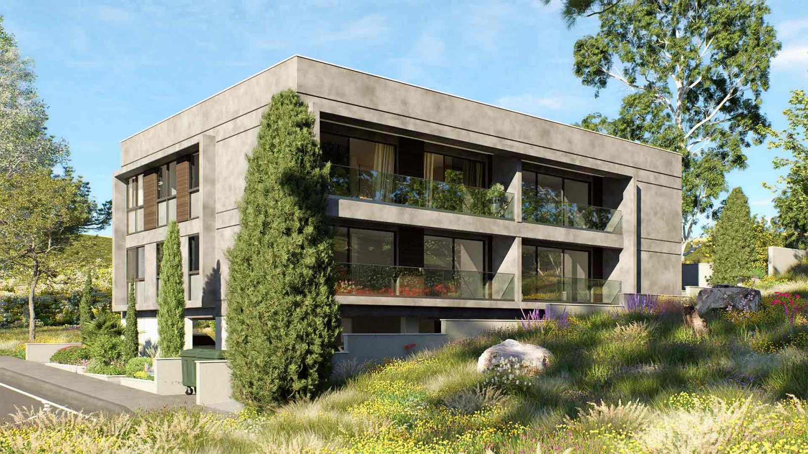 Elegantes 1+1-Apartment in ruhiger Lage in Polis mit modernem Komfort