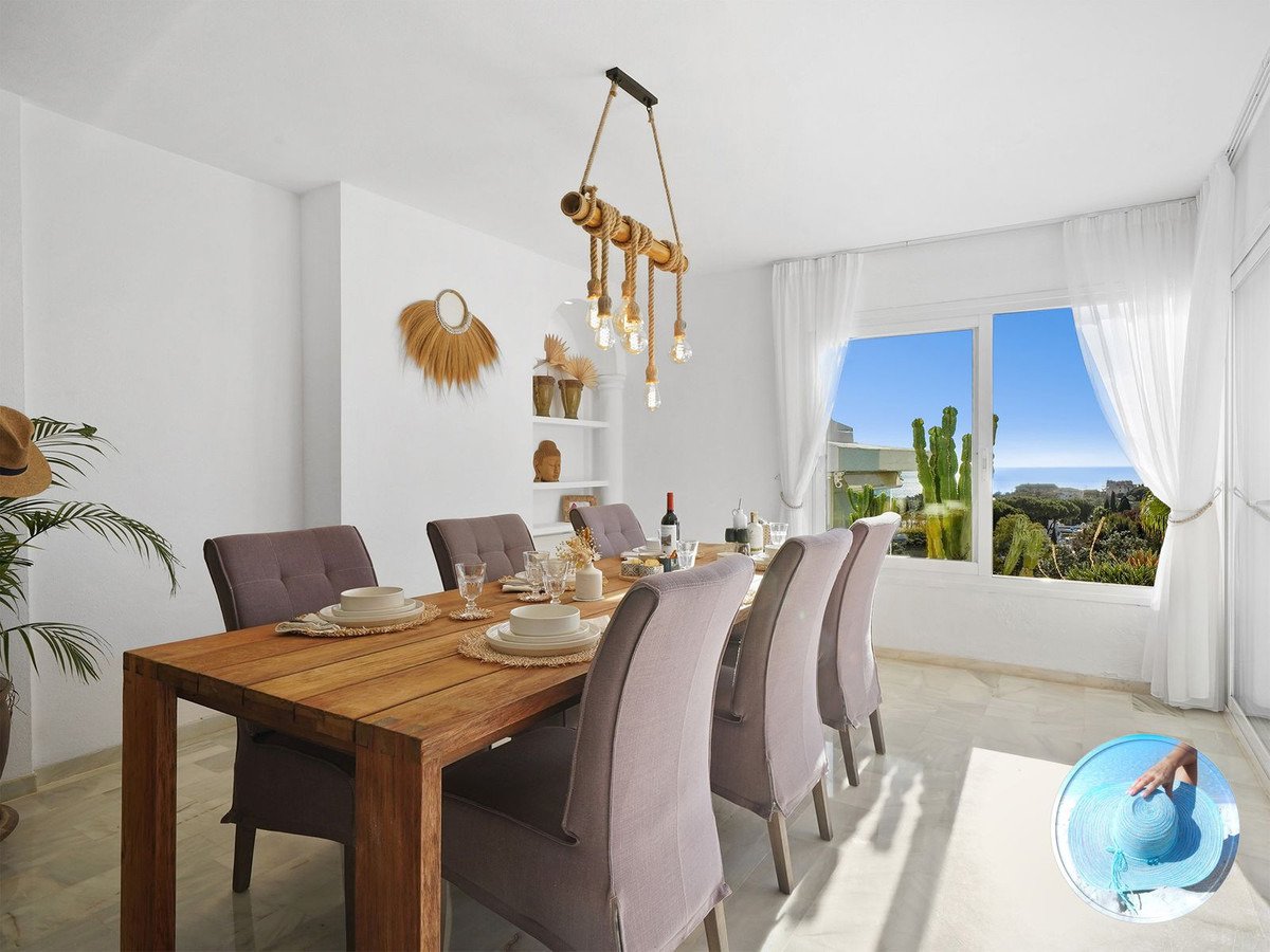 Luxuriöses zweistöckiges Penthouse mit Meerblick im Herzen von Marbella
