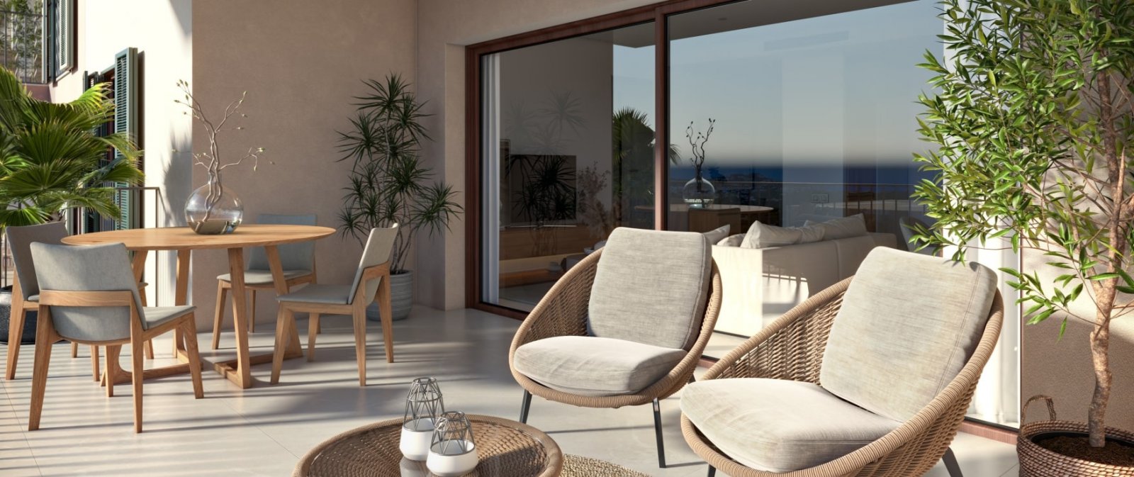 Elegantes Stadthaus mit Meerblick im historischen Herzen Mallorcas