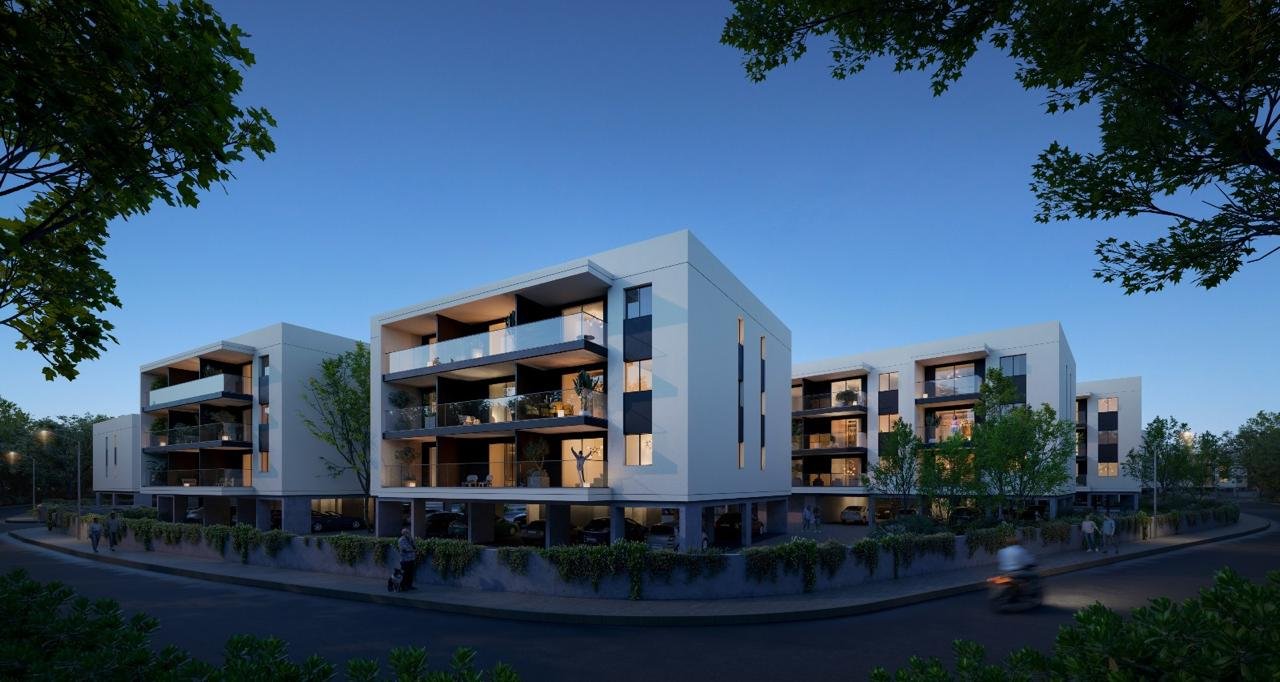 Luxuriöses Apartment mit zwei Schlafzimmern → Ferienanlage mit Pools und Fitnessbereich → Limassol