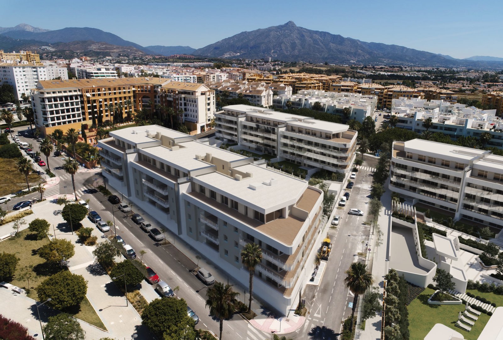Luxusapartments und Penthäuser → Meerblick, 1 km vom Strand entfernt → Marbella