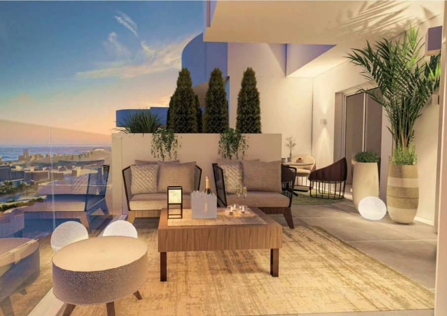 Luxusapartments → 3 km vom Meer entfernt, Swimmingpool und Garage → Torre de Benagalbón