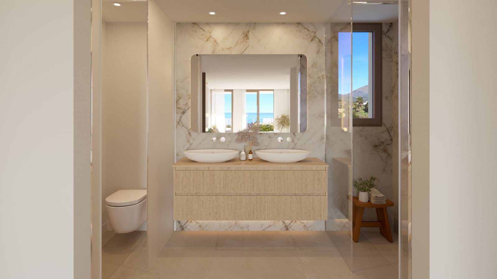 Exklusive Apartments und Penthäuser → 2 km vom Meer, 400 m vom Golfplatz entfernt → Casares Costa