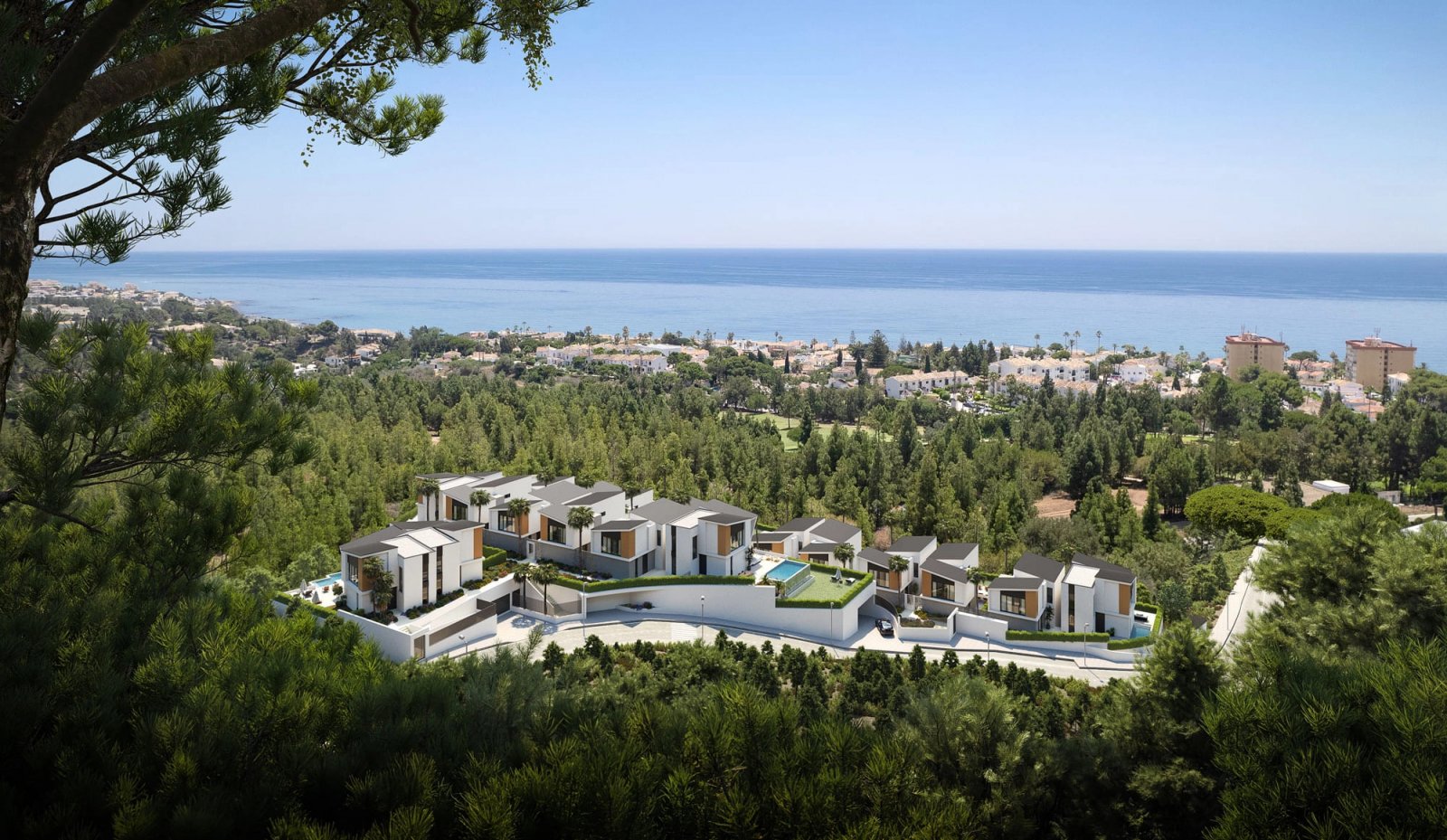 Luxusvilla → Meerblick und privater Pool → La Cala de Mijas