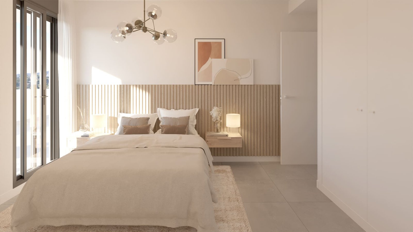 Exklusive Stadthäuser, 1 km vom Meer entfernt, privater Pool, La Chullera