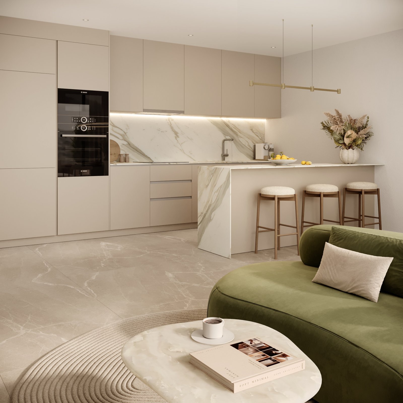 Luxuriöse Apartments mit Meerblick, 3 km vom Strand entfernt, Finestrat