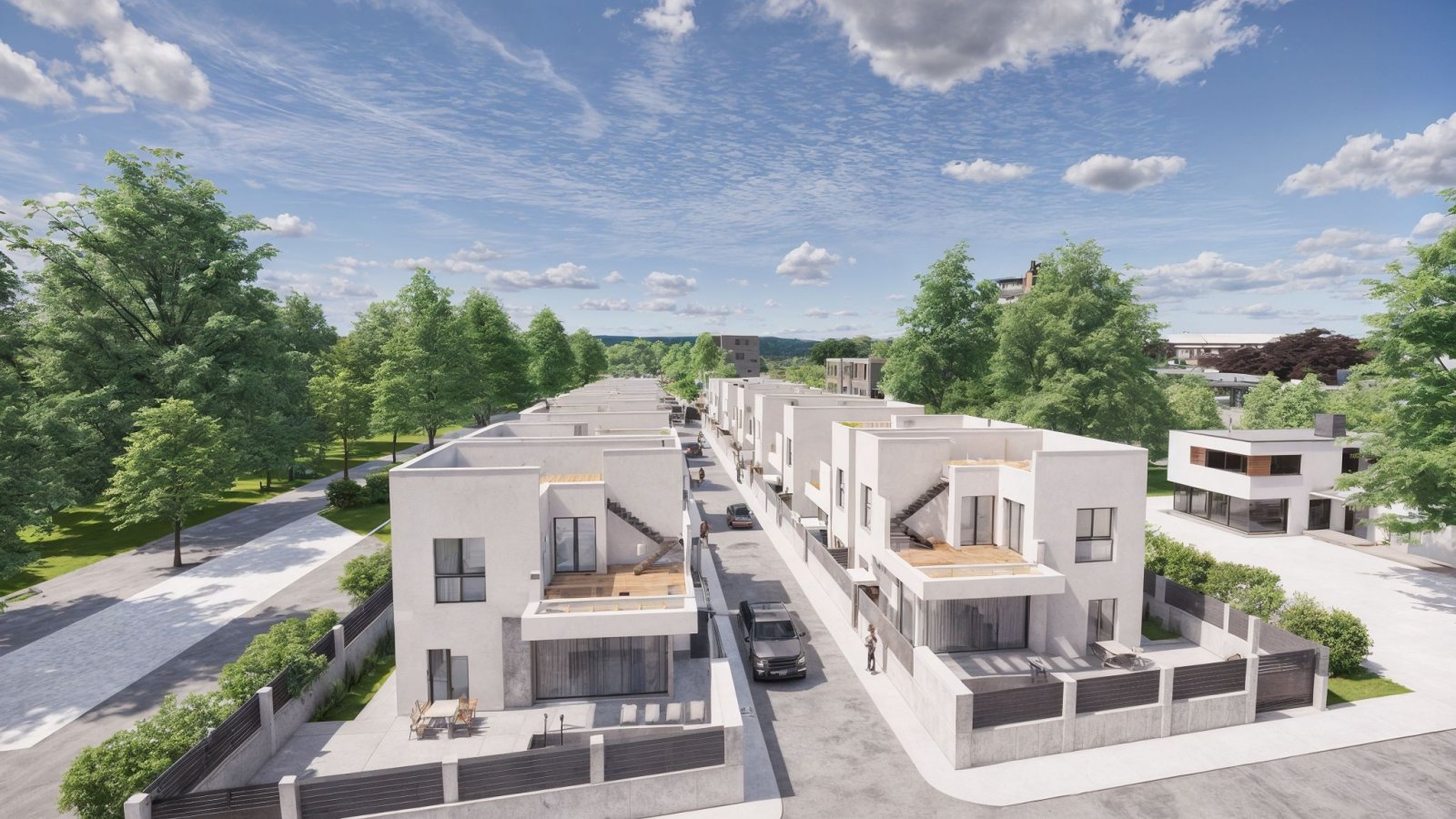 Modernes Stadthaus, privater Pool und Garten, La Herrada