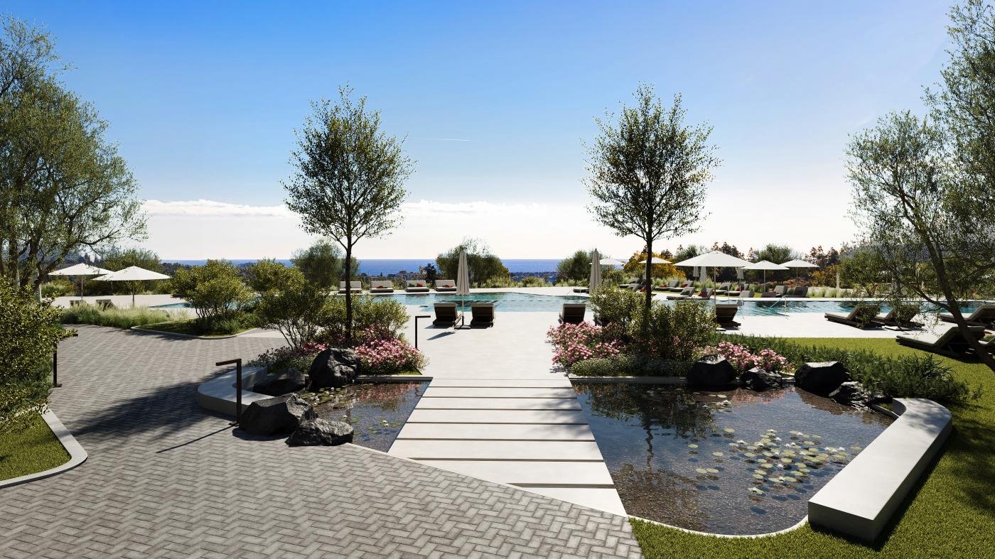 Exklusive Apartments, 3 km vom Meer entfernt, mit Swimmingpool und Fitnessbereich, Mijas