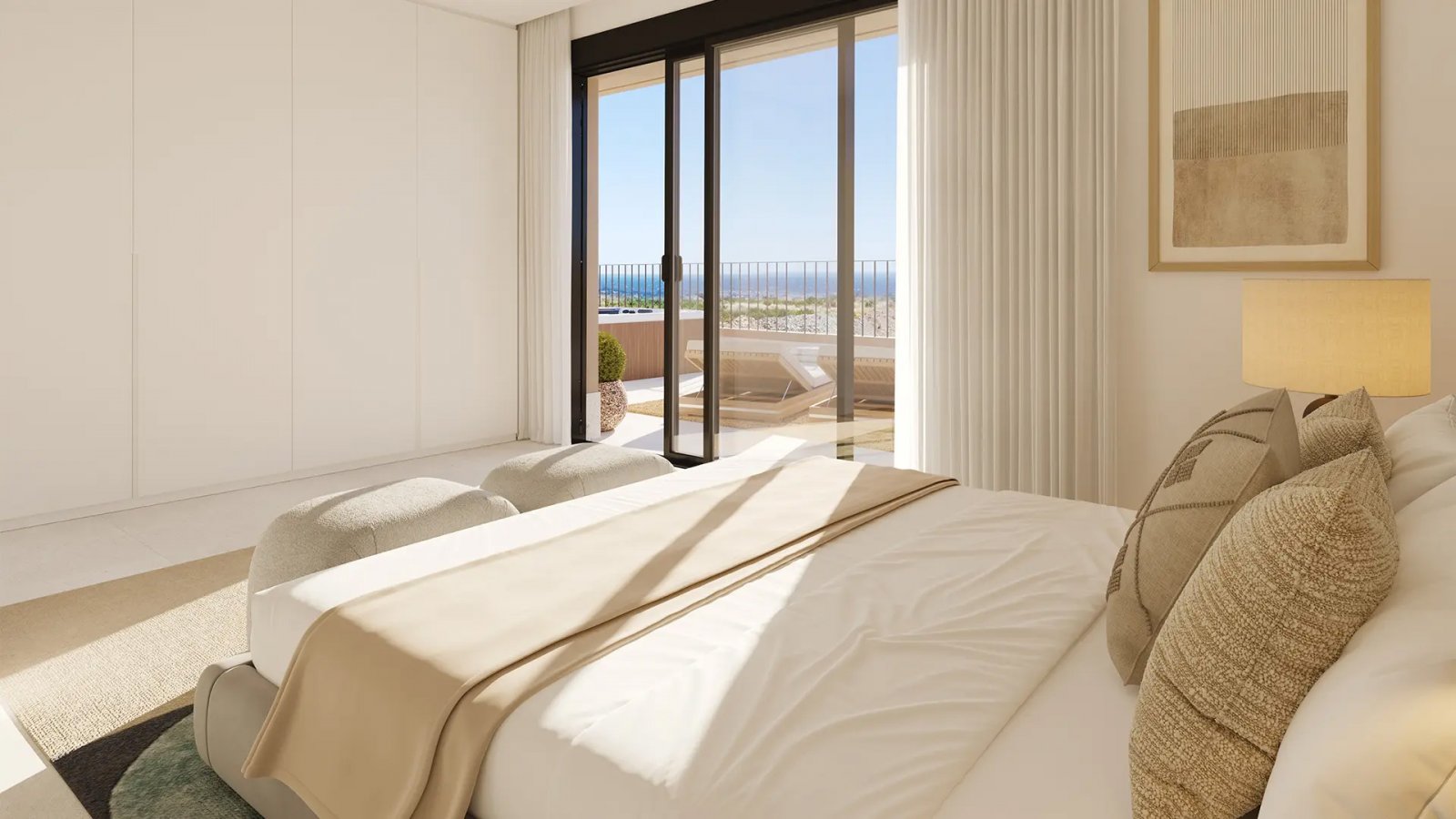 Moderne Apartments mit Pool, 3 km vom Meer entfernt, Fuengirola