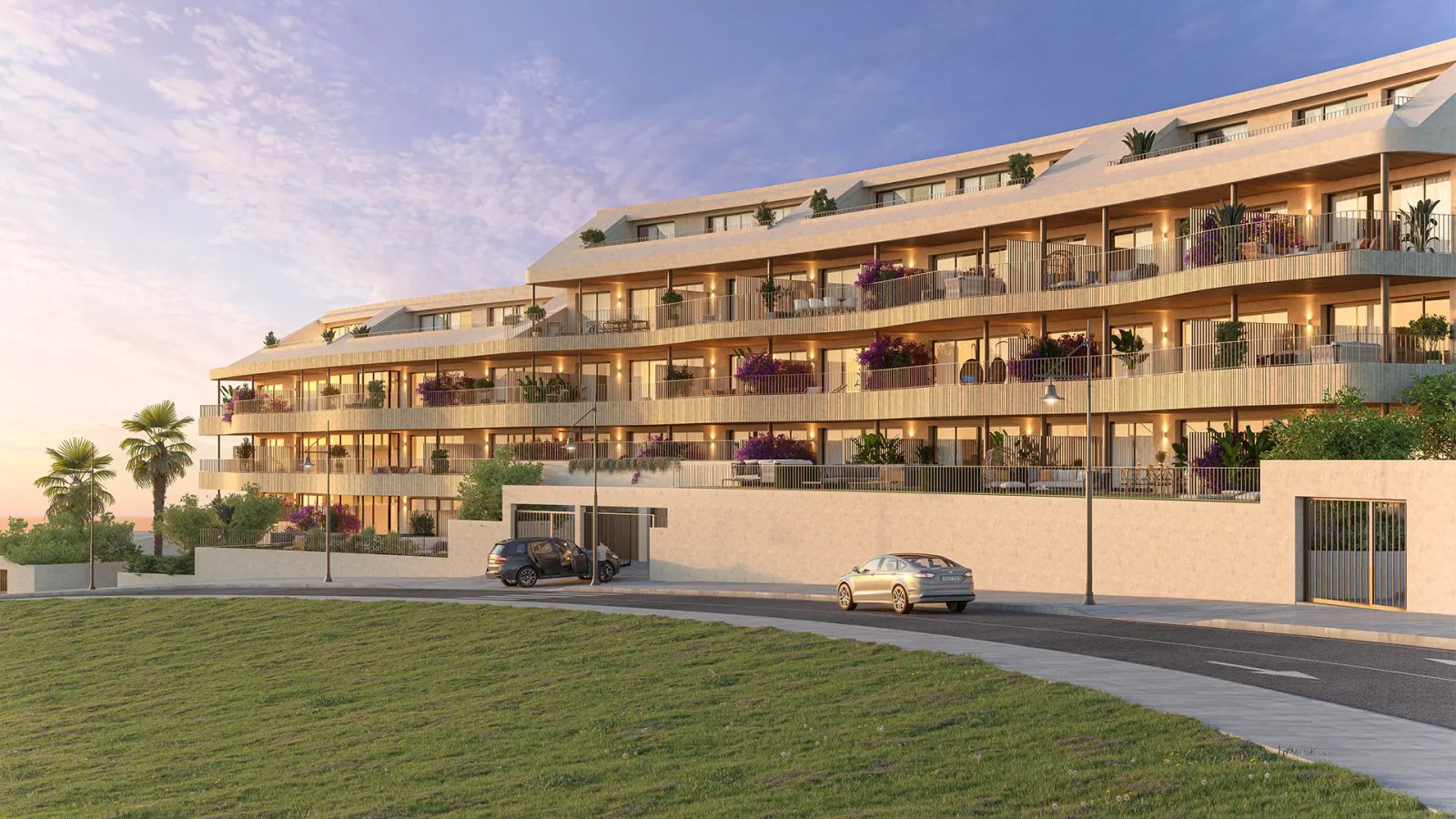 Moderne Apartments mit Pool, 3 km vom Meer entfernt, Fuengirola