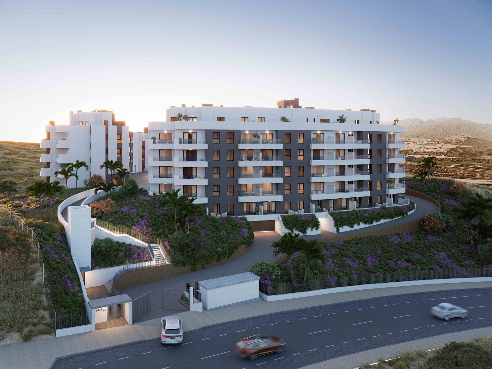 Moderne Apartments, 3 km vom Meer entfernt und mit Swimmingpool, Mijas