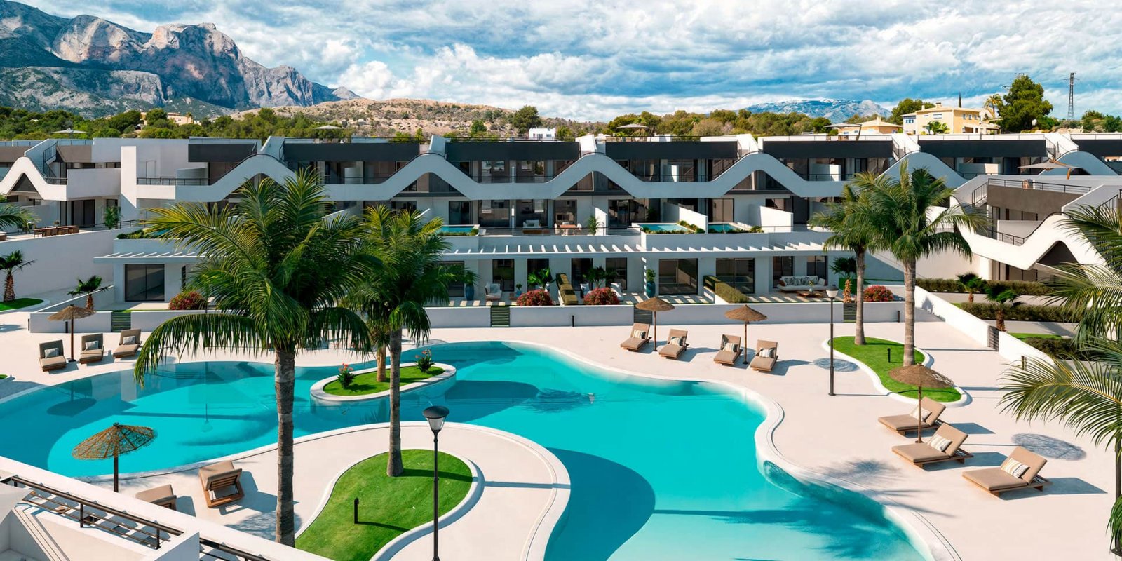 Attraktive Strandresidenz mit Swimmingpool, Alfaz del Pi