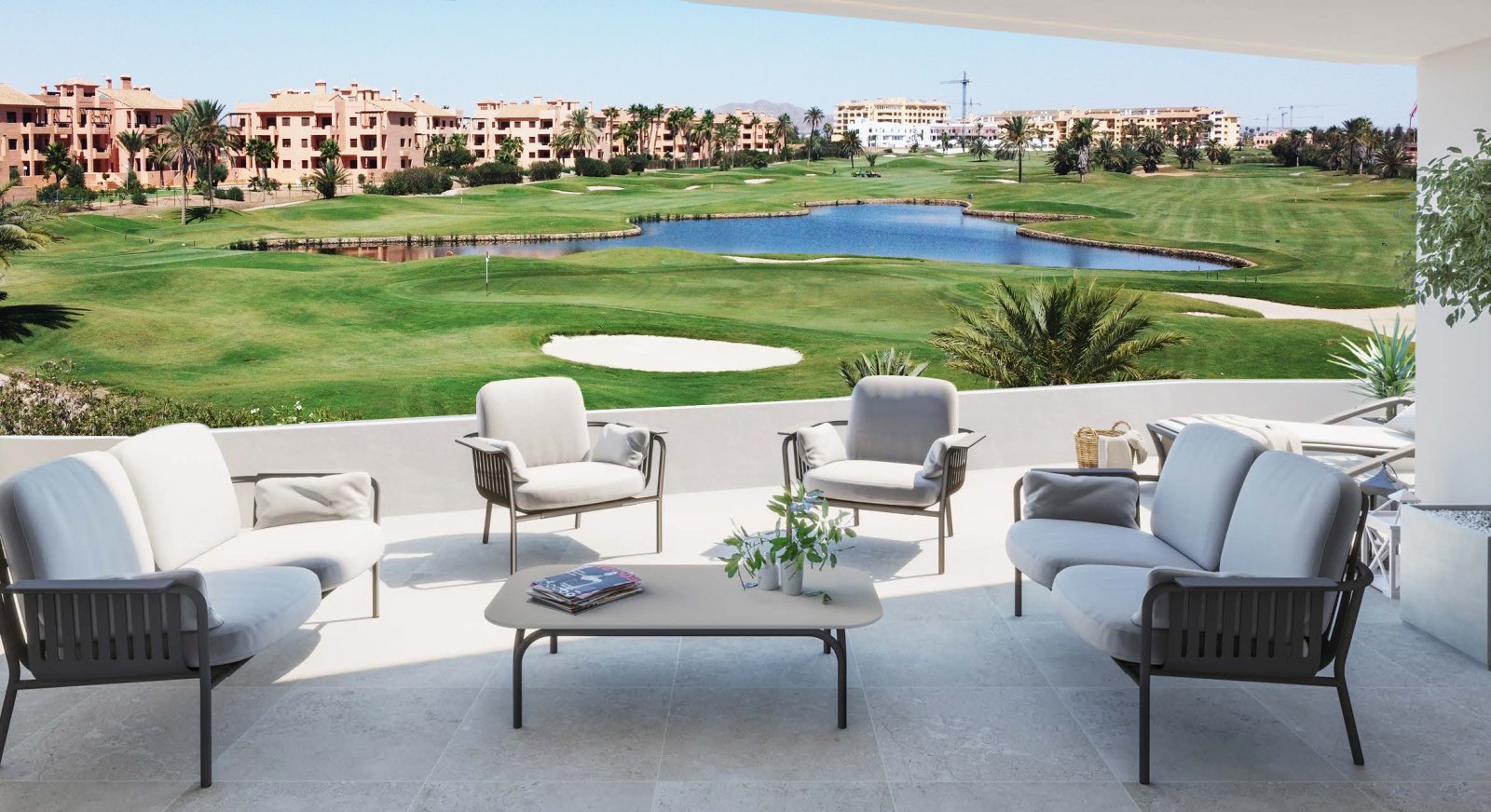 Luxusapartments am Meer mit Swimmingpool, Los Alcázares