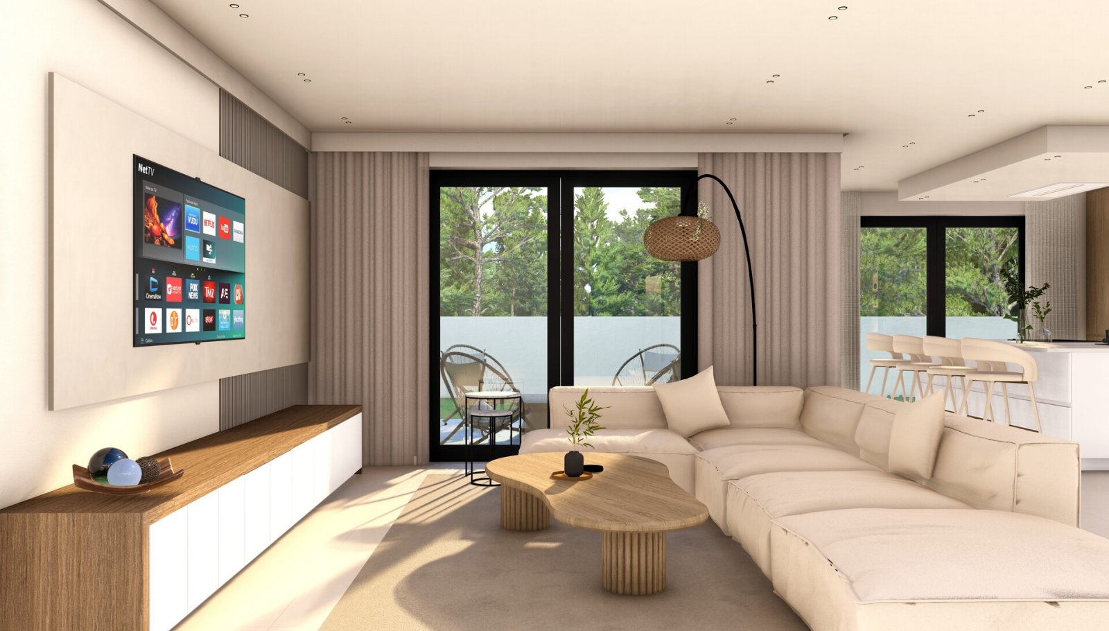 Exklusive Familienvillen, private Pools und Meerblick, Finestrat