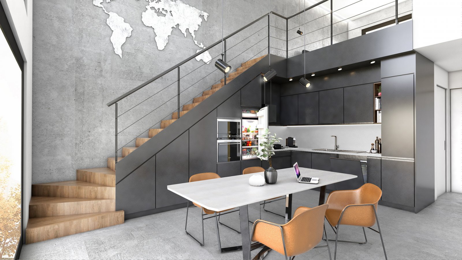 Loft-Maisonette-Wohnung (2+1) in La Isla Villas