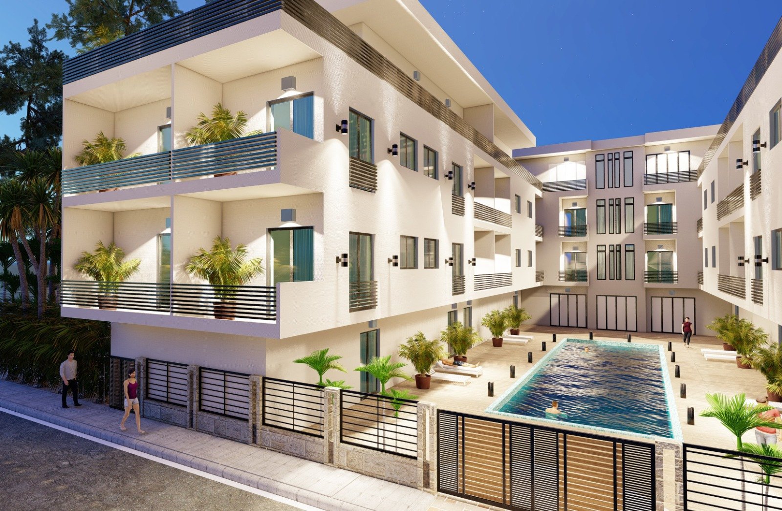 Ein-Zimmer-Apartment im Bau – Ratenzahlung möglich, Athena Resort, Hurghada