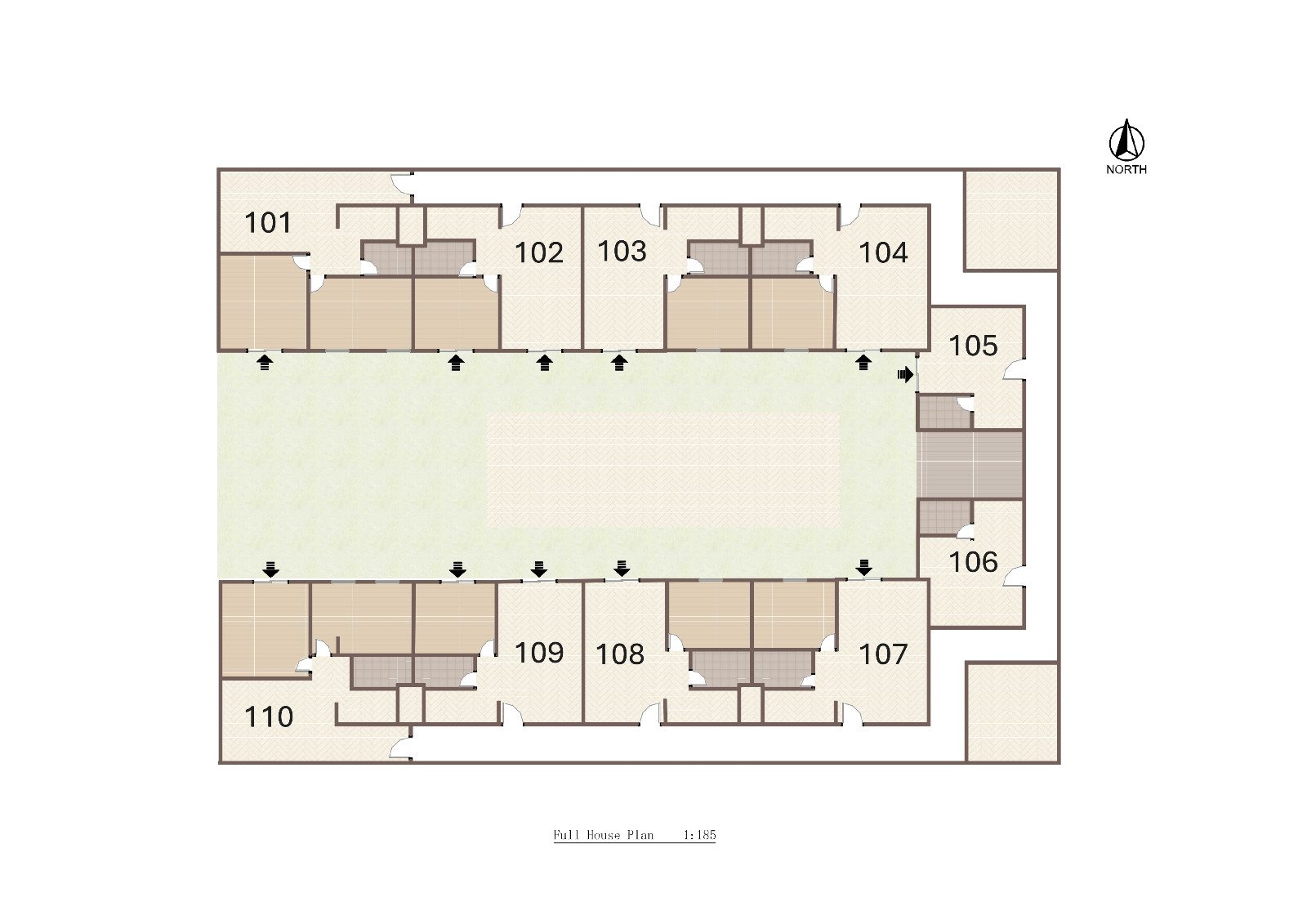 Ein-Zimmer-Apartment im Bau – Ratenzahlung möglich, Athena Resort, Hurghada
