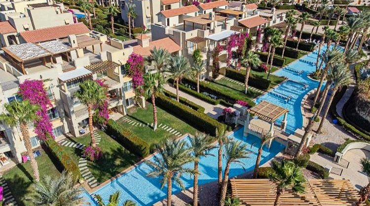 Dreizimmerwohnung mit Garten in Veranda Sahl Hasheesh – eine Oase der Ruhe nur wenige Schritte vom Meer entfernt