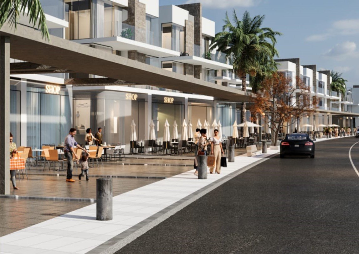 Zwei-Zimmer-Apartment mit Terrasse und direktem Zugang zum Pool – Long Beach Residence, Privatstrand