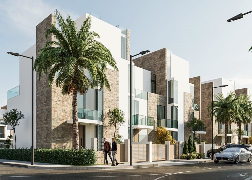 Zwei-Zimmer-Apartment mit Terrasse und direktem Zugang zum Pool – Long Beach Residence, Privatstrand