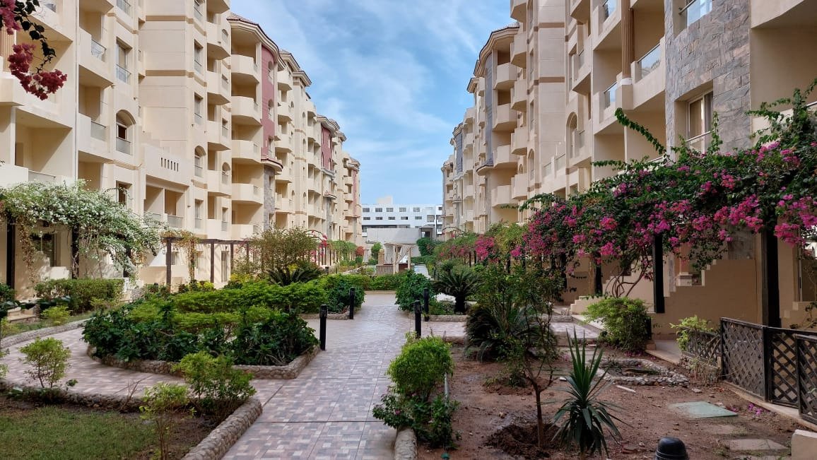 Drei-Zimmer-Wohnung mit Meerblick und Ratenzahlungsmöglichkeit in Florenza Khamsin, Hurghada