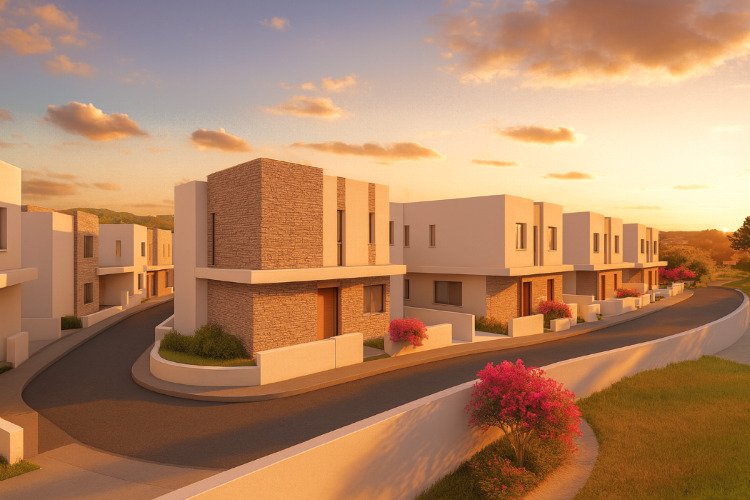 Geräumige 3+1-Zimmer-Villa mit privatem Garten in ruhiger Lage in Peyia, nur wenige Minuten vom Meer entfernt