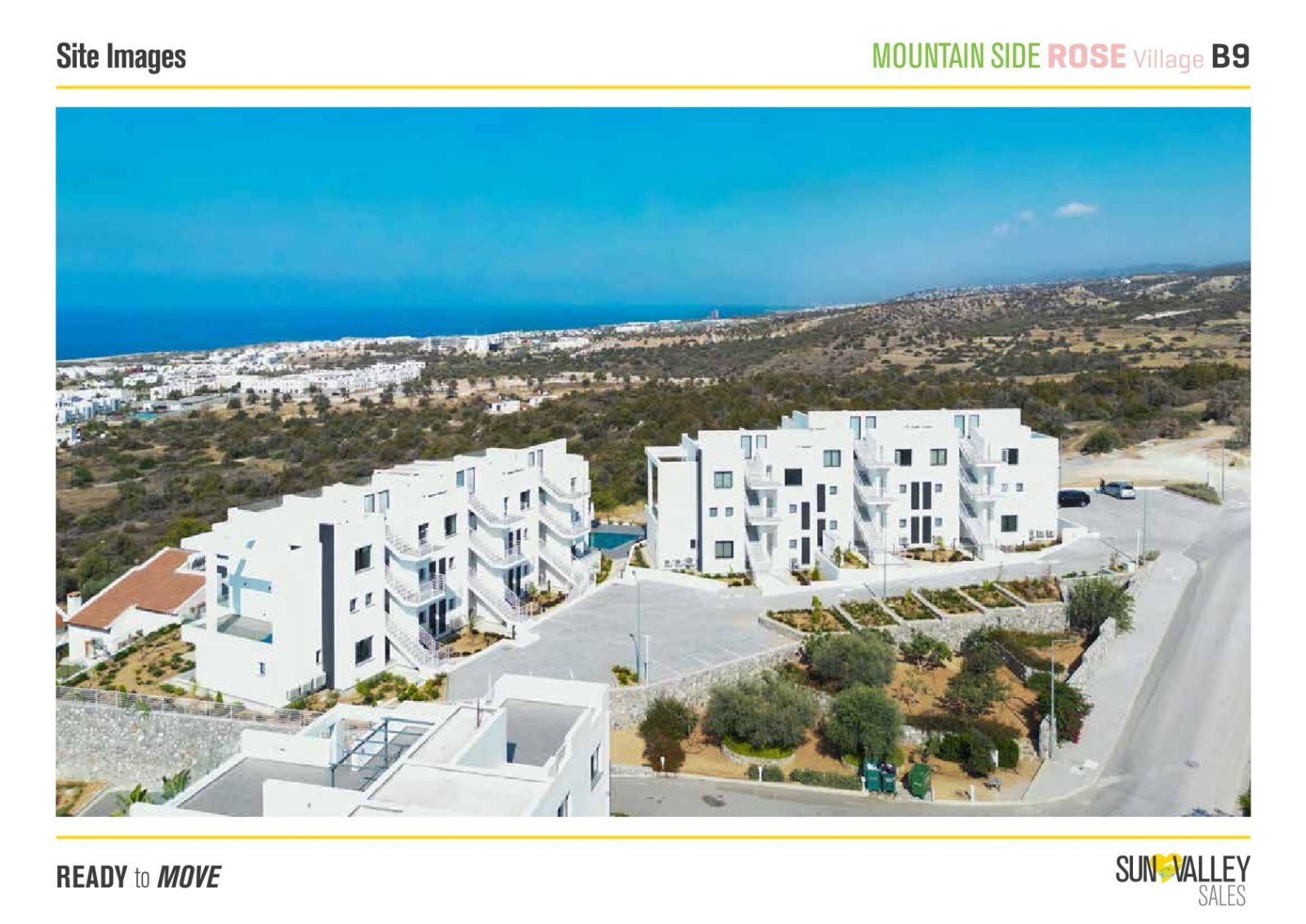 2 Zimmer Neubau Penthouse Wohnung unmöbliert  mit Meerblick