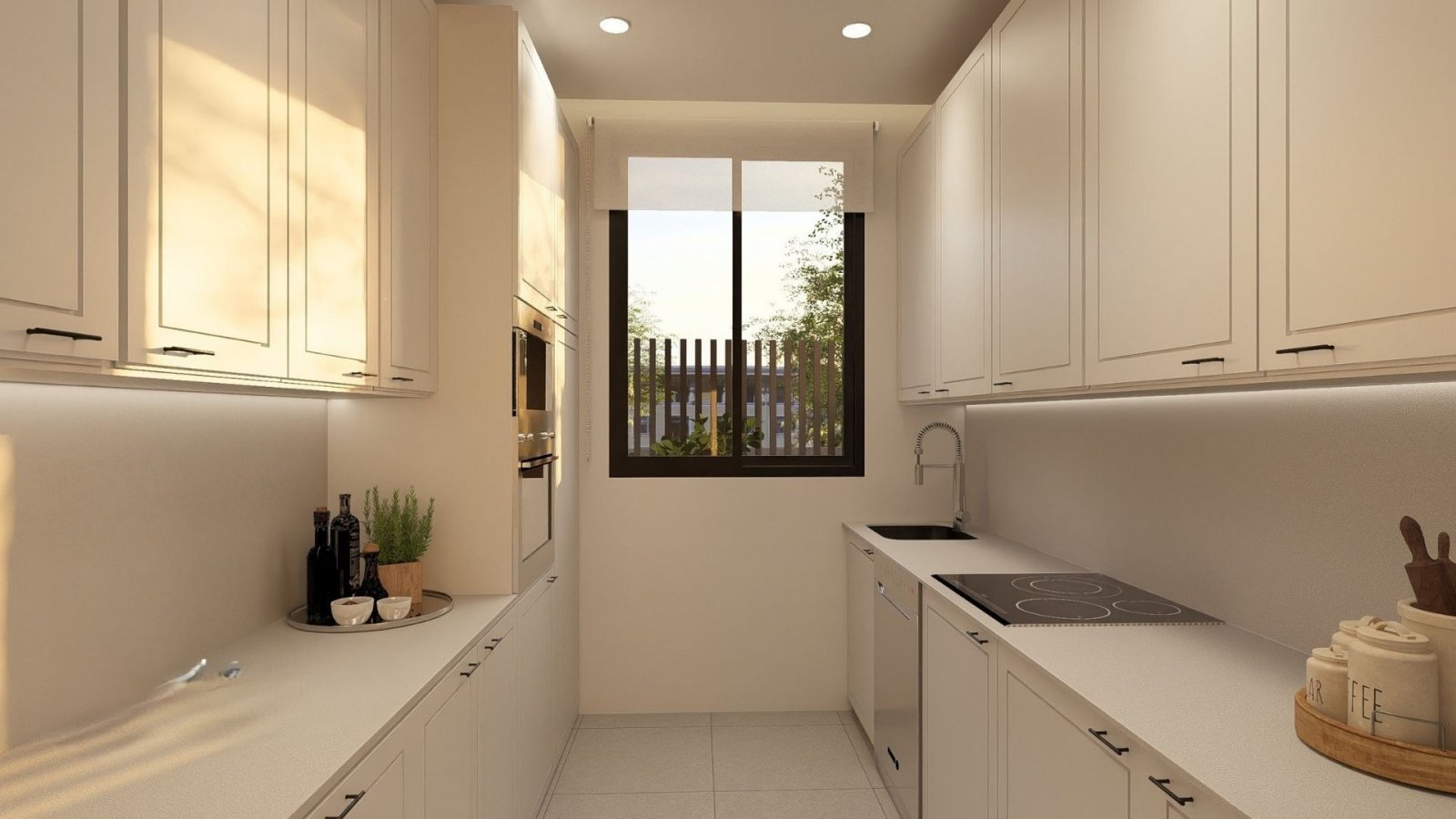 Moderne Apartments 2 km vom Meer entfernt, mit Pool und Gartenanlage, Jávea