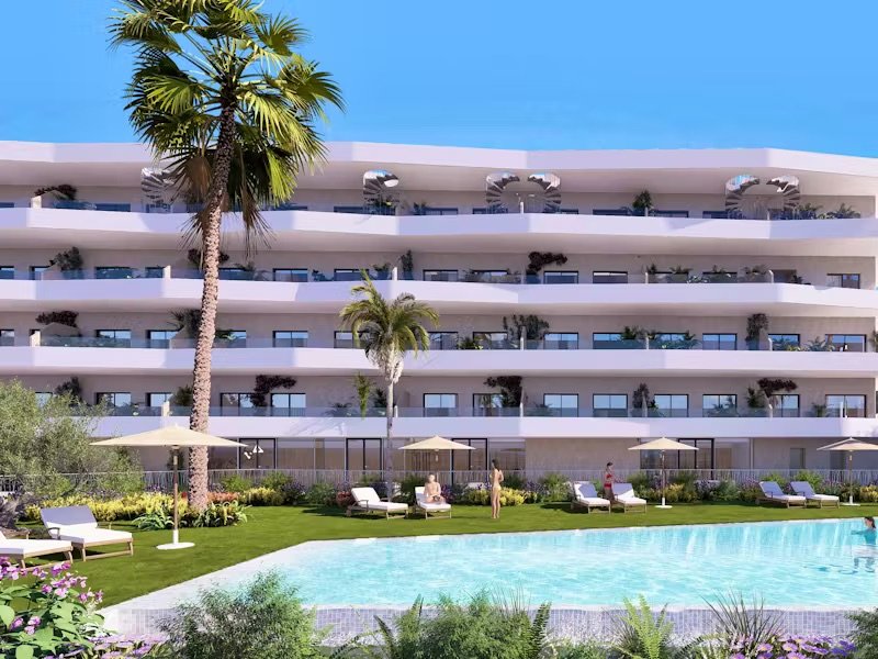 Moderne Apartments mit Terrassen und Pool, ruhige Lage, La Nucía