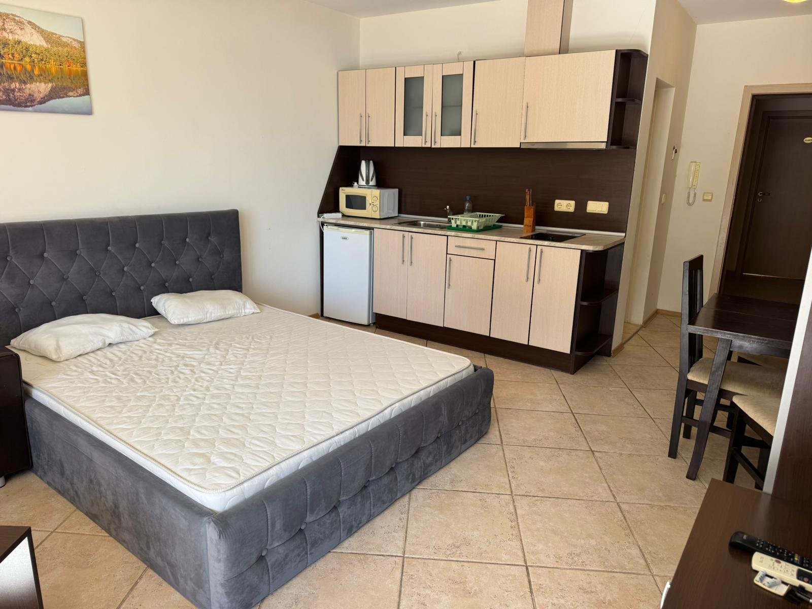 Studio im Midia Resort mit Blick aud den Pool Aheloy Bulgarien