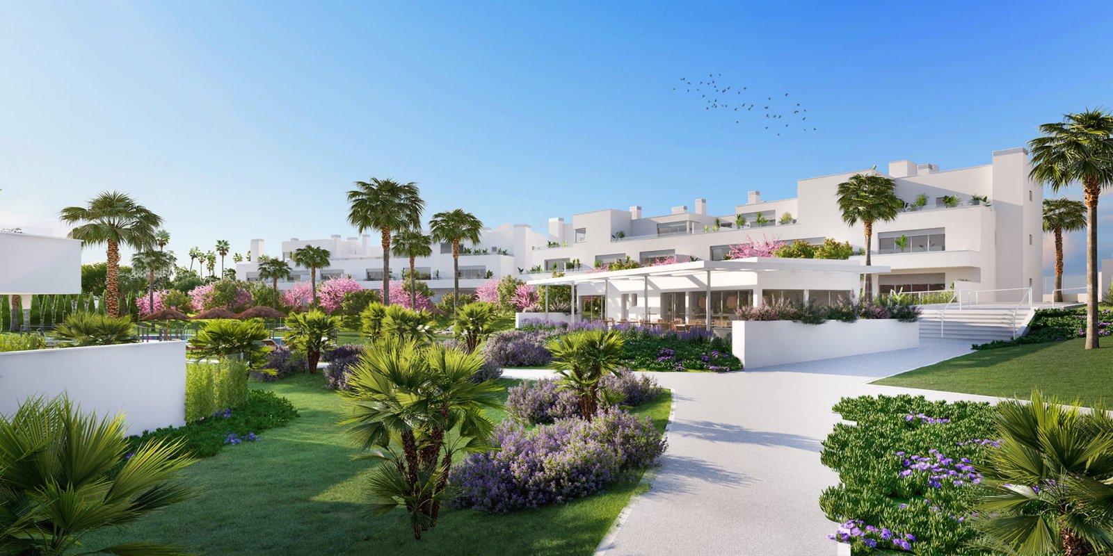 Estepona, Málaga: Exklusive Residenz 1 km vom Meer entfernt, Estepona 