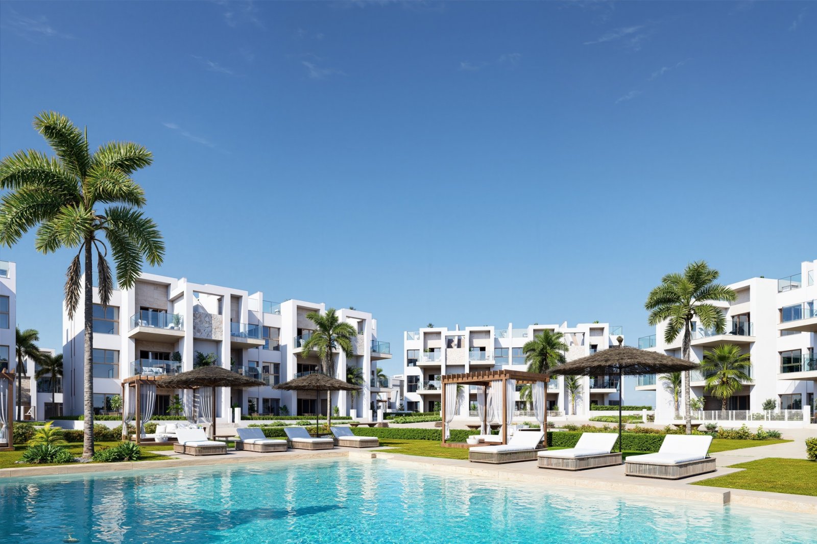Los Alcázares, Murcia: Exklusive Apartments 300 m vom Meer entfernt am Golfplatz, Los Alcázares 