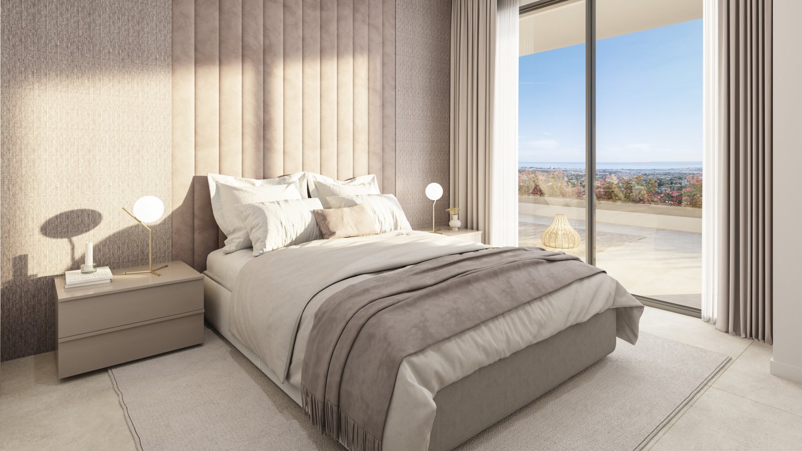 Exklusive Apartments mit privatem Garten und Meerblick, Benahavís