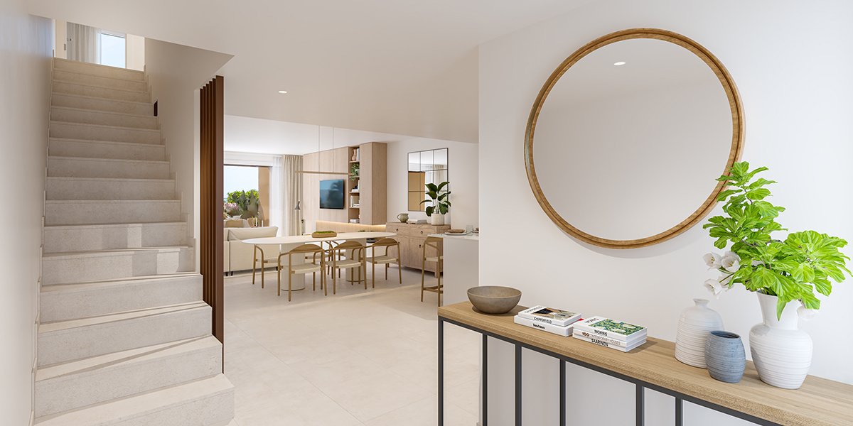 Exklusives Stadthaus mit Meerblick und 2 km vom Strand entfernt, La Cala de Mijas