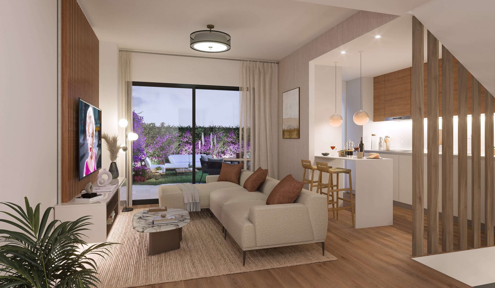 Moderne Stadthäuser, nur 5 km vom Meer und 6 km vom Flughafen Málaga entfernt