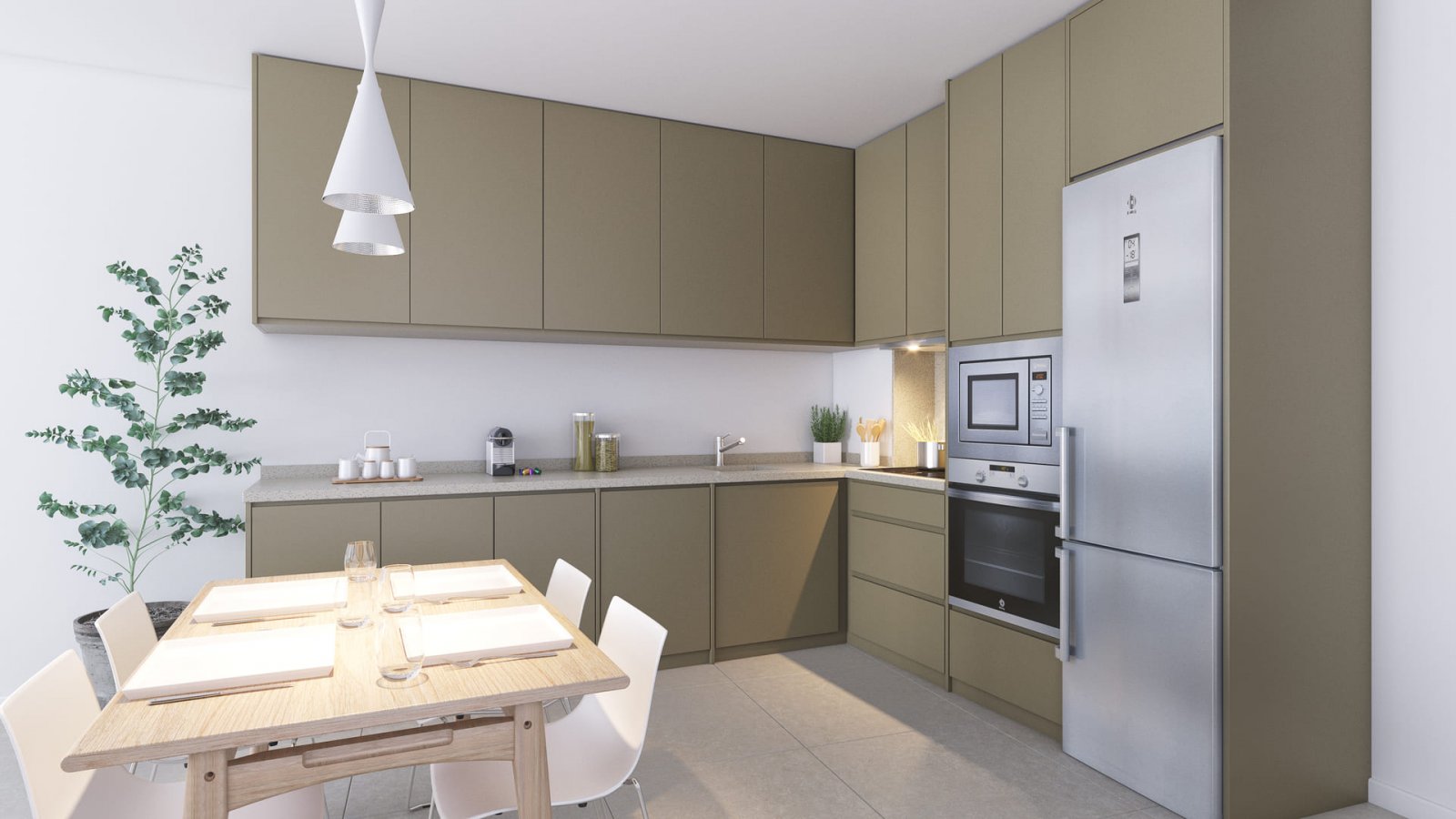 Moderne Apartments mit Meerblick, 1 km vom Strand entfernt, Manilva