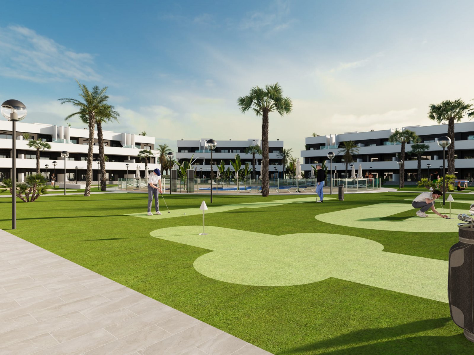 Moderne Apartments mit Swimmingpool, 3,5 km vom Meer entfernt, Guardamar del Segura