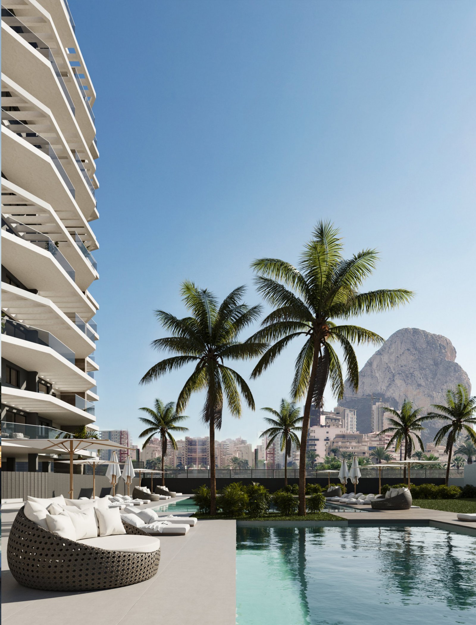 Exklusive Apartments, 200 m vom Strand entfernt, Calpe