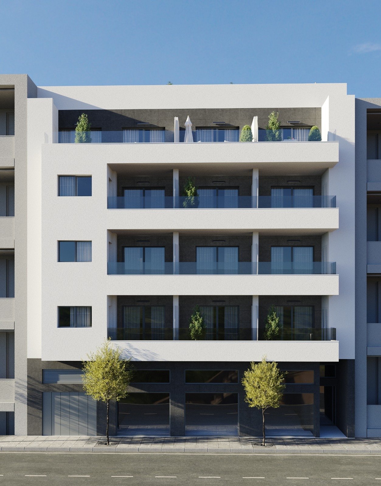 Exklusive Apartments und Penthäuser, 300 m vom Meer entfernt, Torrevieja