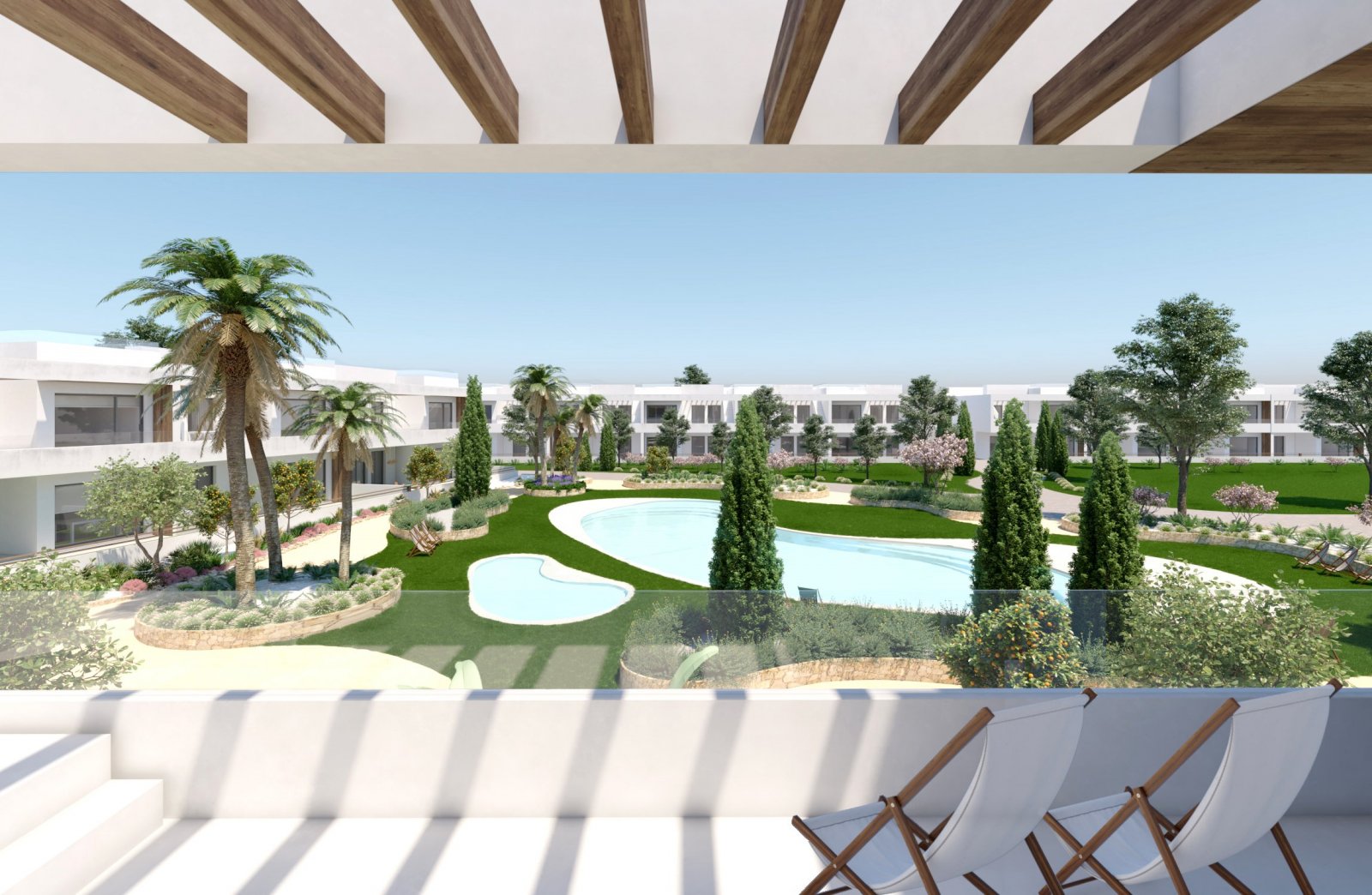Moderner Bungalow mit Garten, 600 m vom Strand entfernt, Torrevieja