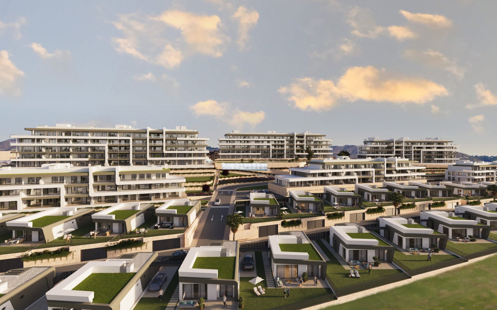 Moderne Apartments, Meerblick, Mutxamel