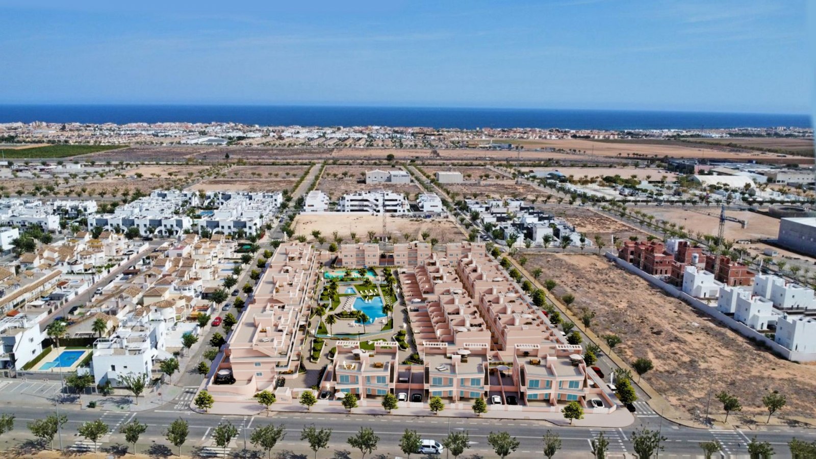 Moderner Bungalow mit Garten, 2 km vom Meer entfernt, Pilar de la Horadada