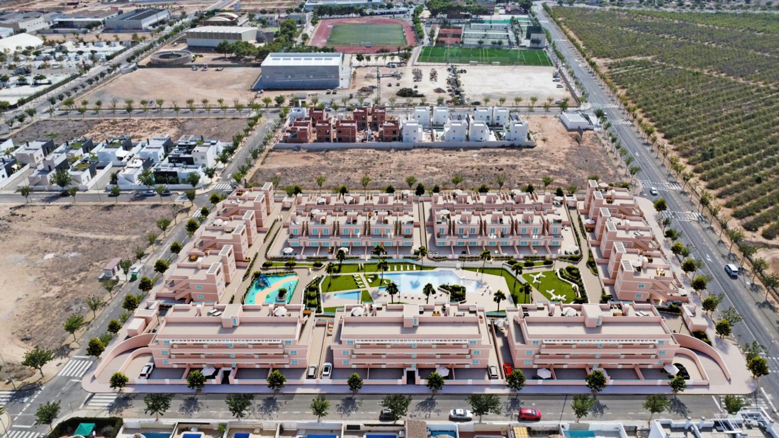 Moderner Bungalow mit Garten, 2 km vom Meer entfernt, Pilar de la Horadada