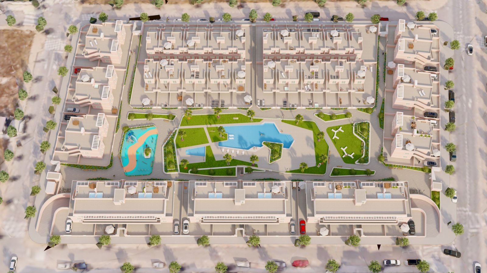 Moderner Bungalow mit Garten, 2 km vom Meer entfernt, Pilar de la Horadada