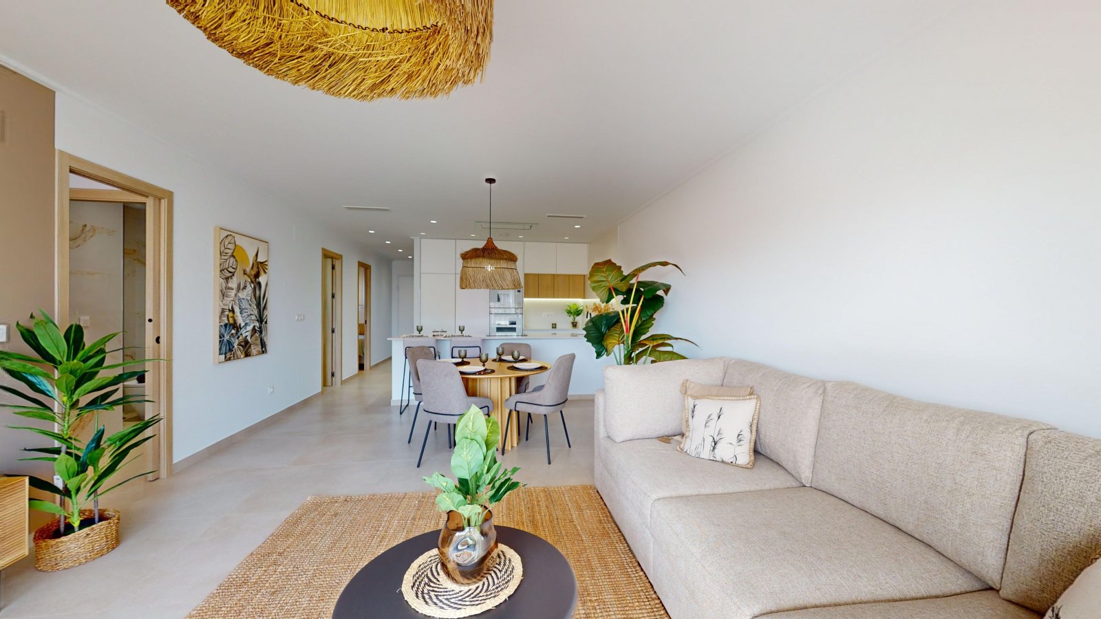 Moderner Bungalow mit Garten, 2 km vom Meer entfernt, Pilar de la Horadada