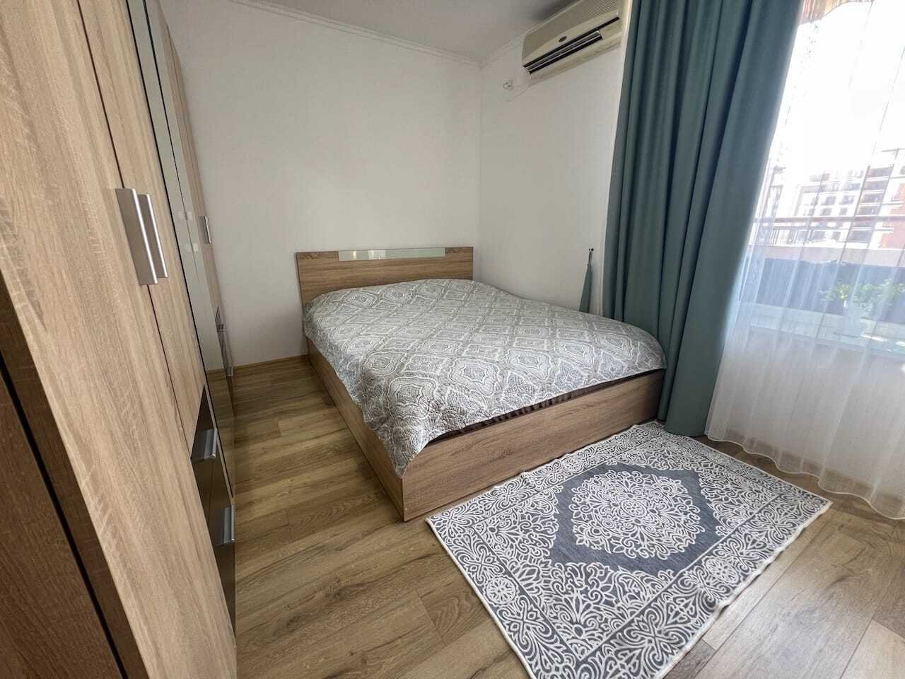 Apartment mit 1 Schlafzimmer im Komplex Green Fort, Sveti Vlas  🌊 Mit Meer- und Waldblick