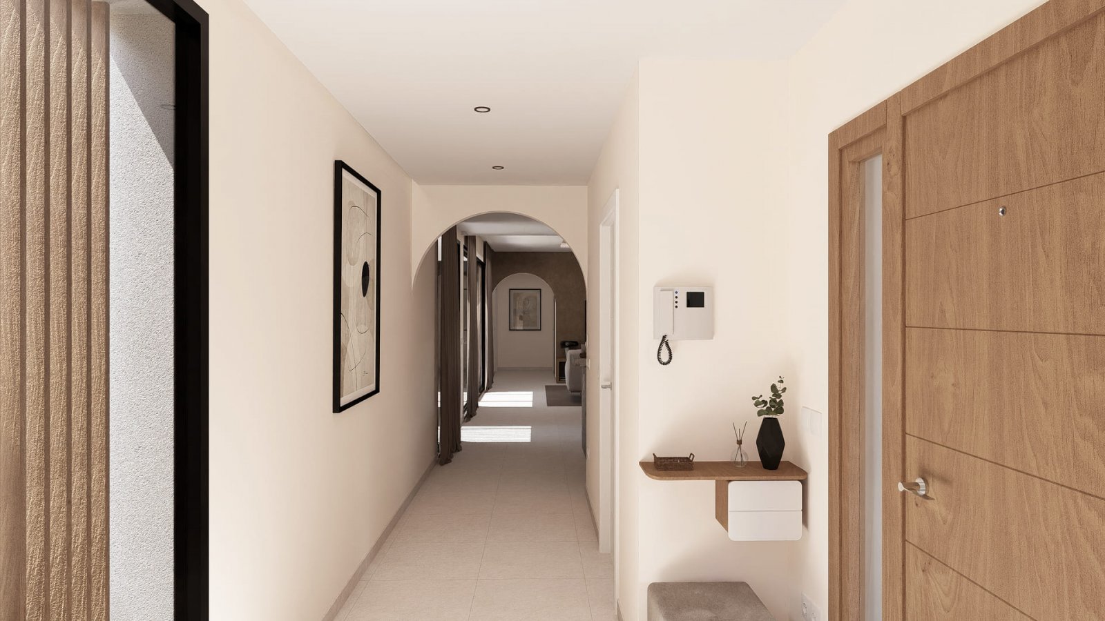 Exklusive Einfamilienhäuser, privater Pool und Garten, Murcia