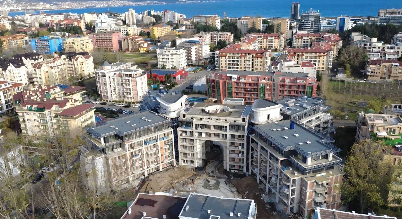 Neue Zwei-Zimmer-Wohnung in der Wohnanlage Harmony Premium, Sonnenstrand, Bulgarien