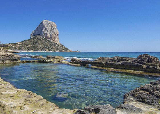 Luxuriöses Apartment mit Meer- und Lagunenblick direkt am Strand in Calpe